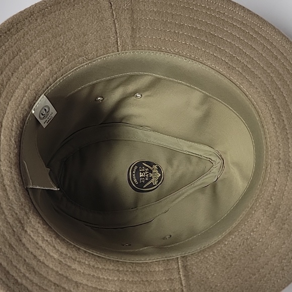 Men's Vintage Custom Made Bee Hats Fedora tan brown - Picture 6 of 6